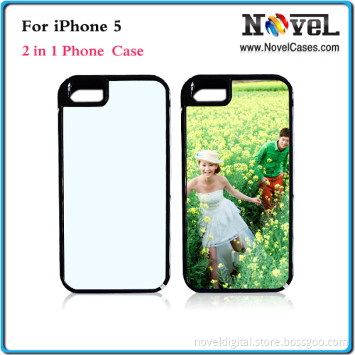 Sublimation Dual Protective Phone Case for iPhone5/5s